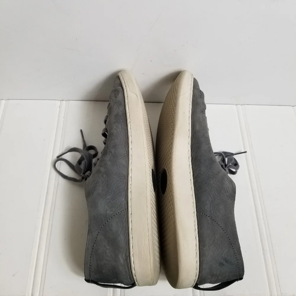 UGG Sneakers Men’s 9.5 Pismo Gray Nubuck Slip On Casual Comfort Shoes